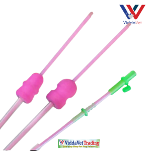 Viddavet- sow intra uterine insemination catheter pig semen for ai disposable 10pcs