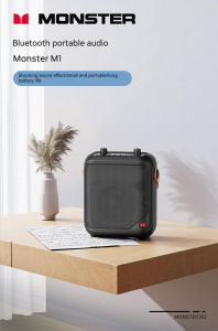 Loa Bluetooth Di Động Monster MFS1 /M1 (thương hiệu Mỹ ) công suất 24w