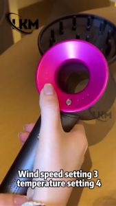 【SG Stock】1900W High Speed Hair Dryer 5 Nozzles Negative Ion Low Noise Fast Dry Portable Travel Hair Dryer 2Yr Warranty