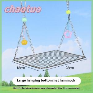 chaotuo Pullable Bottom Bird House Hammock Nest Easy To Cleaning Creative Solid Wood Parrot House Smooth Edges Bird Breeding Box