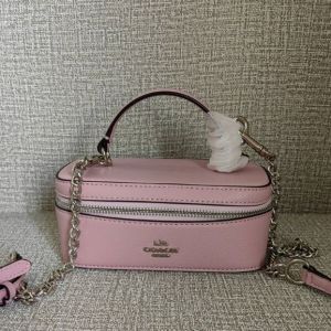 Co@ch CJ522 CJ520 Train Case Crossbody Women Sling Cosmetic Chain Bag 522 520