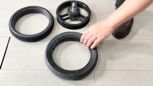 Custom Rear Tire For Valco Baby Snap 4 Valco Baby Trend 4 (Inflatable Wheel NOT Ccompatible!! ) Baby Buggy Replace Accessories