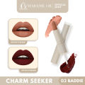 MADAME GIE CHARMSEEKER 2IN1 OMBRE LIPSTICK LIPCREAM MATTE FINISH LIP MATTE. 