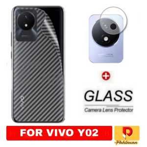 PROMO PAKET 2 INC 1 Garskin VIVO V29 5G 2023 / VIVO Y02 / VIVO Y36 4G / VIVO Y36 5G / VIVO Y22 / VIVO Y22S 2022 Anti Gores Bagian belakang