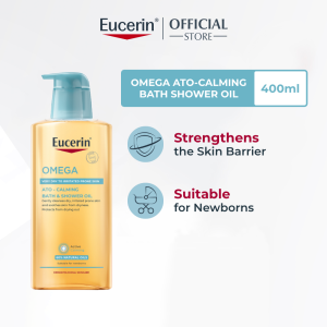 Eucerin Omega Ato Calming Bath Shower Oil 400 ml