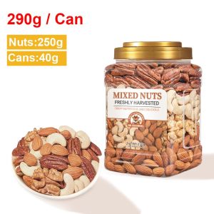 250/Can 500/Can Mixed Nuts And Fruits 4 In 1 Mix Fruit And Nut  Cashew Nuts Almond Walnuts Trail