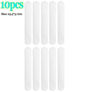 20Pcs Cotton Sweat-absorbing Liner Pads Hat Anti-dirt Sports Belt Cap Rim Size Reducer Sticker Neckline Invisible White Tape