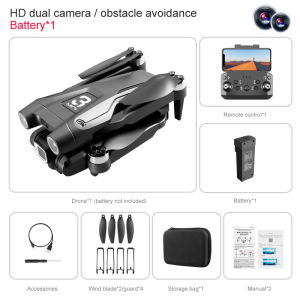 Drone 4K aerial photography foldable optical flow electric adjustment long endurance remote control