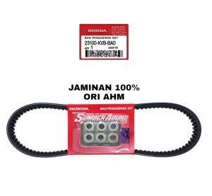 VBELT VANBELT SET ROLLER VARIO 110 CW OLD TECHNO KARBU ORI AHM 23100-KVB-BA0