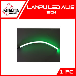 Lampu LED Alis 15 30 CM Mode Diam LED Variasi DRL Elastis-Flexible Waterproof-Tahan Air Putih Hijau Ice Blue Biru Merah Ungu Pink Orange Kuning