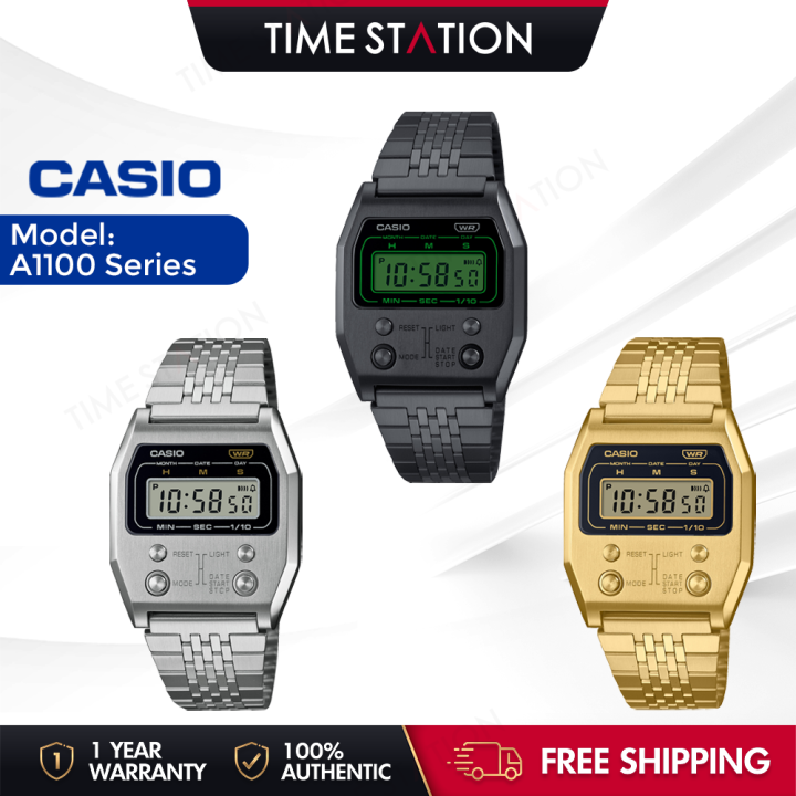 Casio Vintage Casio 1100 Watch CASIO A-1100 SERIES Vintage Fashion