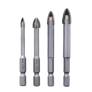 High-quality Multifunctional Cemented Carbide for Triangle Drill Tile Drill for Brick Plastic Tile and 4/6/8/10/12m