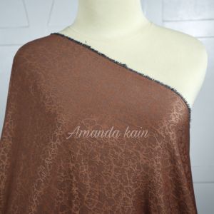 kain jaguar coral kain meteran per 50 cm