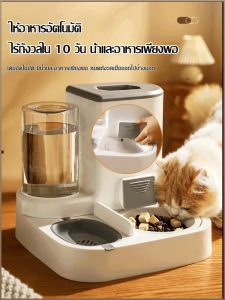 อ่างล้างหน้า สามารถวางได้ ไม่มีเสี้ยน กระถางแมว ขยาย สองในหนึ่งเดียว อาหารเกรด ทันสมัย ออกไปข้างนอก