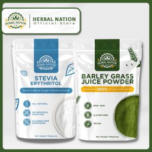 Organic Barley & Stevia Sweetener 2-in-1 Set – Healthy Drink Bundle