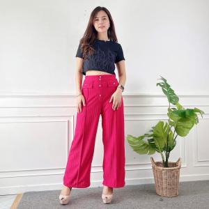 COZZYBISS CELANA KULOT MELLY WANITA BASIC HORNET PANTS TRENDY