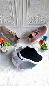 STM0915 SEPATU FLYKNIT SNEAKERS SHOES BAHAN KANVAS | SEPATU IMPORT