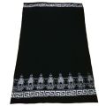Sarung Santri Wanita Gloyor Motif Nanas Monocrhom Santung Rayon Batik Putra Fahrur. 