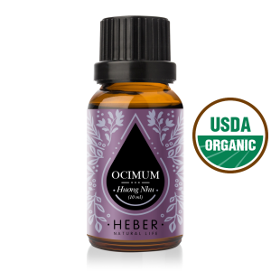 Tinh Dầu Hương Nhu Ocimum Essential Oil Heber Natural Life 100% Thiên Nhiên Nguyên Chất Cao Cấp Nhập Khẩu Xông Thơm Phòng