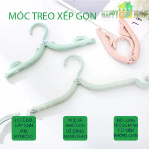 Móc Quần Áo Thông Minh Chuyên Dùng Để Treo Quần Áo Khi Đi Du Lịch Hoặc Cần Gọn Gàng Tiết Kiệm Tối Đa Không Gian Sống