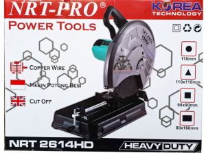 Mesin Gergaji Potong Besi Cut Off 14 Inch Metal Cutting Wheel Machine 14Inch NRT-PRO 2614 HD 2614HD