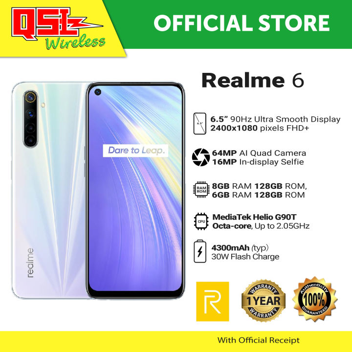 realme 6 specs