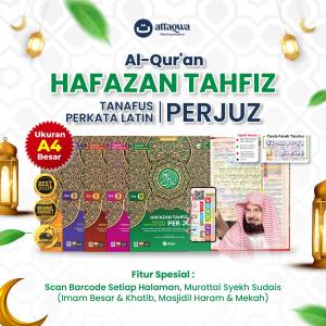 Al Quran Per Juz Terpisah (30 Jilid) - Latin & Terjemah Per Kata (Alqosbah)