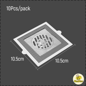 10Pcs/pack Disposable Floor Drain Sticker Bathroom Anti-blocking Kitchen Sink Strainers
