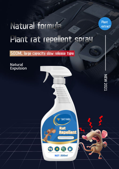 🐀No mice within 1000m Rat Spray Killer Rat Repellent Nontoxic, no harm