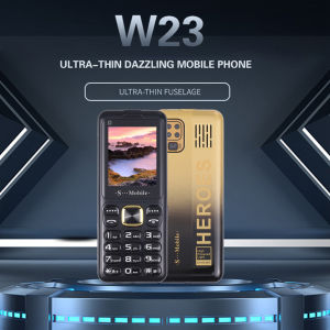 W23 Elderly Mobile Phones 2.2 Inches Triple Sim Feature Keyboard Phone Flashlight  21 Keys Big Button 2G Easy Use Senior Mini Cellphone