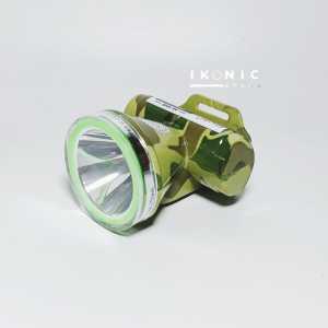 IKONIC Senter Kepala Head Lamp AK-S040 Cahaya Putih + Adaptor