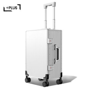 +Plus Hexter Aluminum-Magnesium Luggage | Durable & Lightweight | TSA Lock | Stylish Travel Suitcase