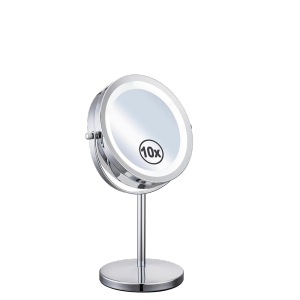 7 Inch 5X or 10X Magnifying LED Makeup Mirror