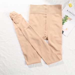 Joonaco KL Women Stocking Pant 800D Soft Medium Thick Pantyhose Medium Plus Size Waist Max 92cm Height 145-168cm Legging Stocking Sock Skin Black