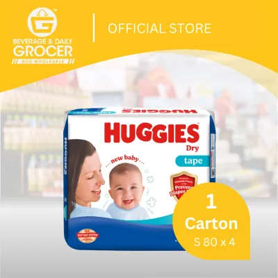 [Klang Valley] Huggies Tape Dry SJP - S 4x80S
