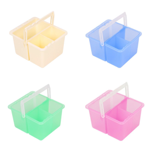 Portable Brush Washing Bucket Artist Brush Washer Brush Cleaner with Handle Brush Washer for Painting