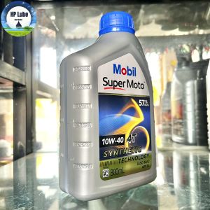 Nhớt Mobil Xe Số 10w40 Chai 0.8L Chính Hãng Nhập Khẩu Singapore- Cam kết chính hãng
