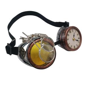Gothic kính Kính Kiểu hơi nước với đồng hồ Halloween Kính steampunk kính trang trí cho các bên chủ đề