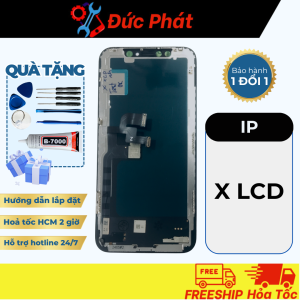 Màn hình THAY THẾ IP X LCD - Tặng kèm keo dán và bộ sửa
