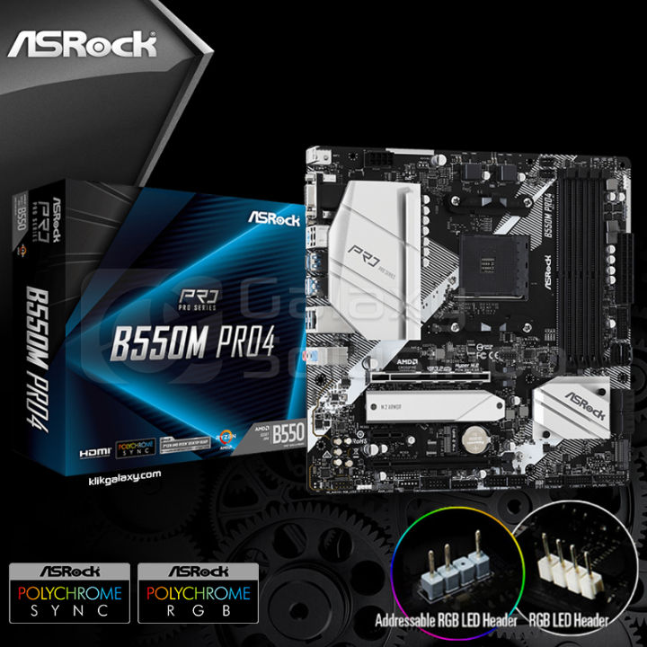 B550M Pro4 ASRock - CPU