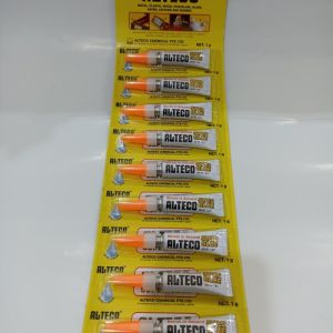 Lem ALTECO ORIGINAL 1gram dan 3 gram (1 lembar isi 12 pcs)