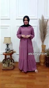 GAMIS KRINKEL URAGIRI Rubiah Dotti BUSUI FRIENDLY Maxi Dress Kondangan Terbaru