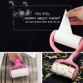 60Pcs Reusable Dust Hair Removal Strong Sticky Lint Roller Dust Tearable Paper for Dust Hair Pet Fur Remover Cloth Cleaner 除尘滚筒式粘毛器 60层可撕粘尘纸 粘毛神器. 