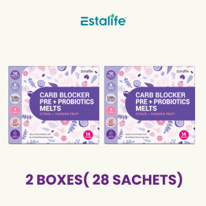 Estalife Carb Blocker + 10B Probiotics - Carb Neutralizer & Gut Health Support