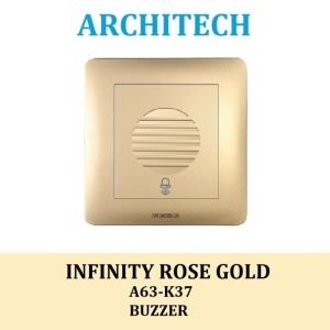 ARCHITECH INFINITY A69-K37 GOLD Doorbell 1W Buzzer SAKLAR
