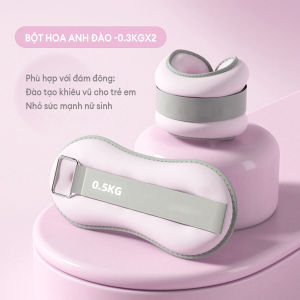 Cổ tay thể thao làm bằng bột sắt mịn đeo thoải mái nhỏ nhắn mềm mại thích hợp tập gym yoga