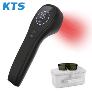 KTS TWO 808nm + TWELVE 650nm Red Light Therapy Device Pain Relief for Knee Shoulder Back Arthritic Sciatic Pain Laser Cold Therapy