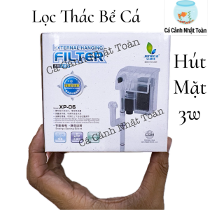 "Hoàn tiền đến 10%" LỌC THÁC BỂ CÁ MINI JENECA XP06 CÓ LỌC VÁNG (CHO BỂ 30CM TRỞ LẠI)