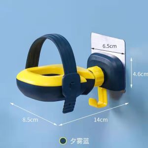 Wall-mounted Hair Dryer Holder Bathroom Shelf Storage Hairdryer Holder Rack Organizer 壁挂式吹风机架 浴室置物架