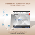 La Chapella Lensa Anti Radiasi Bluecromic Kacamata /Anti Radiasi +Anti Blue Ray + Photocromic + Anti UV 4IN1/Minus/plus/silinder L004. 
